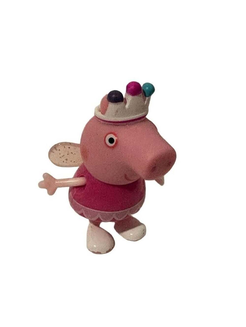 Peppa Pig Princess Dancer Fairy Figure with Crown and Wings